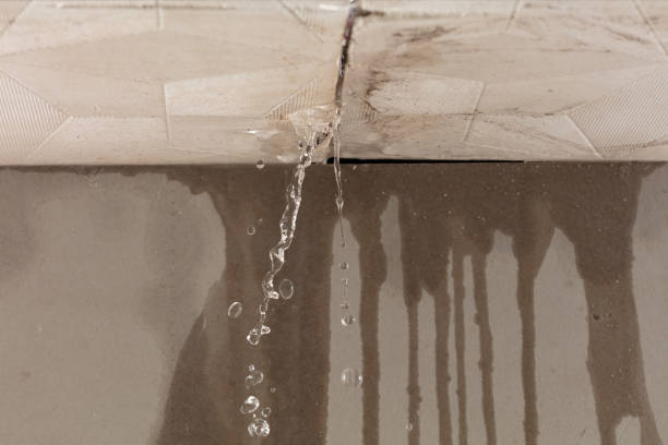 Professional Burst Pipe Cleanup technician working in Cave Junction, OR
